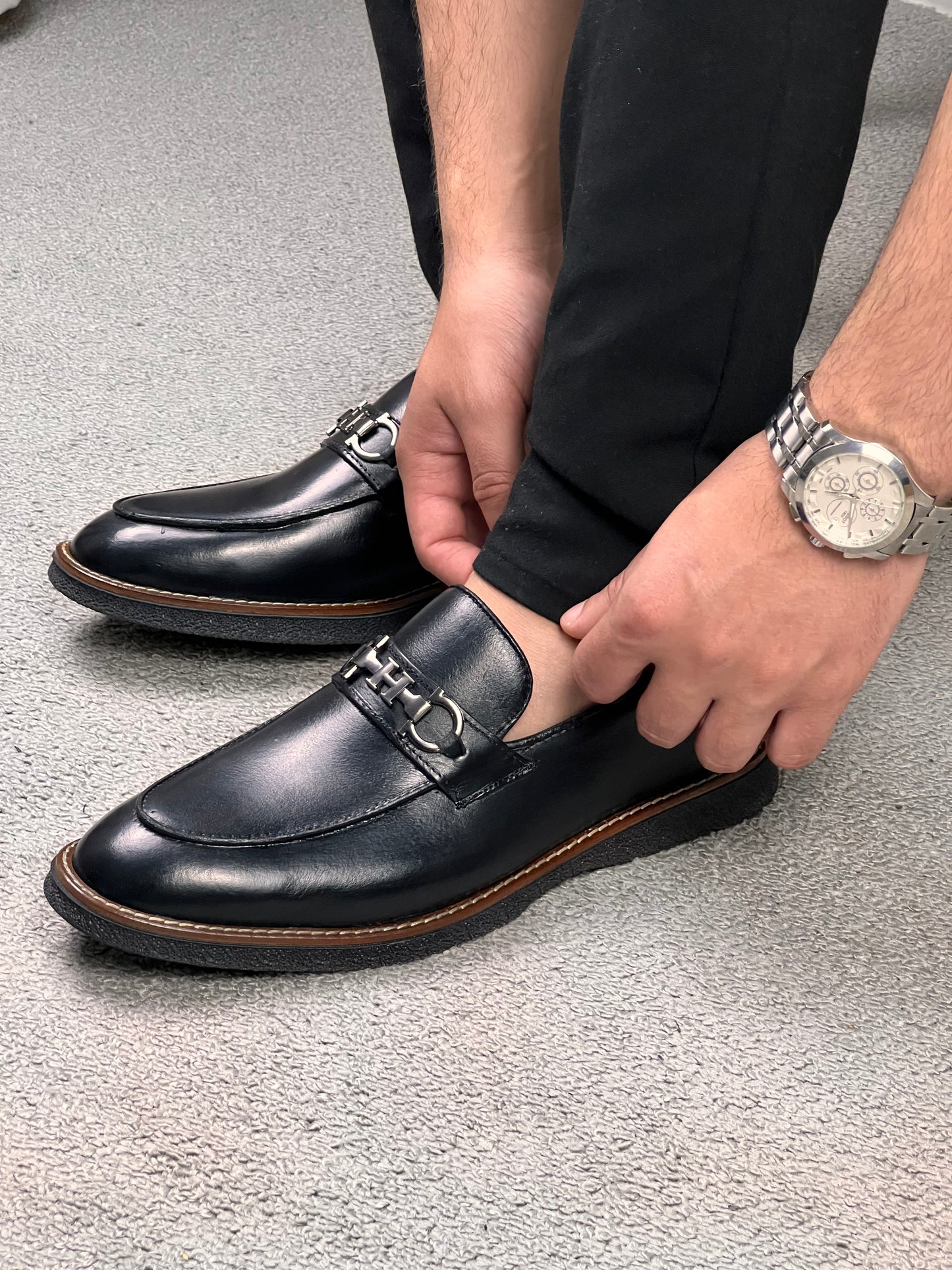 Mocassin en cuir premium – Élégance et confort intemporels