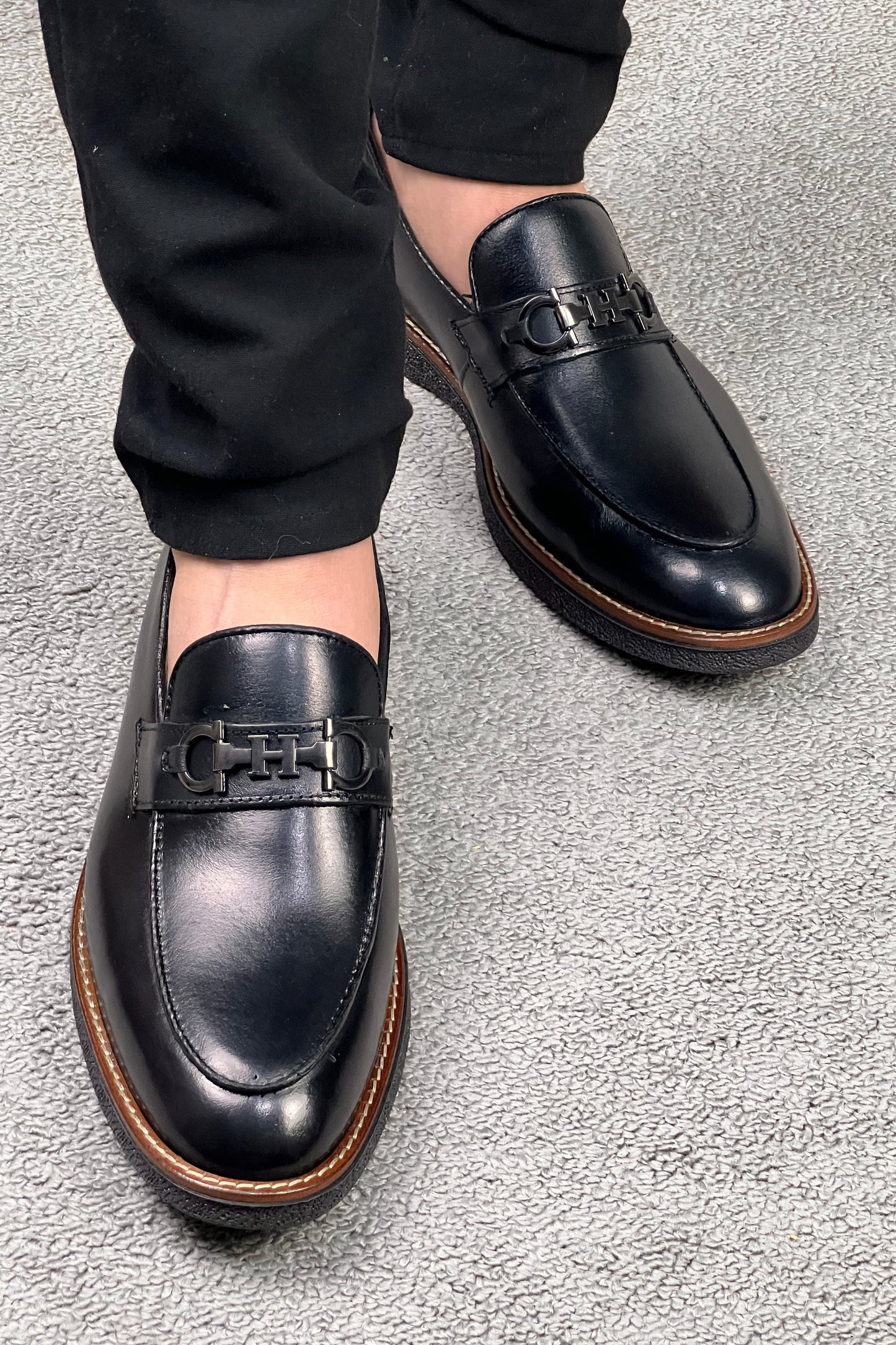 Mocassin en cuir premium – Élégance et confort intemporels