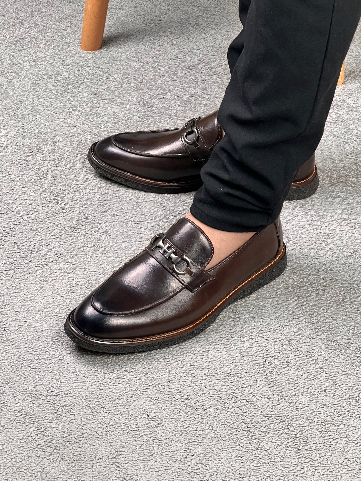 Mocassin en cuir premium – Élégance et confort intemporels