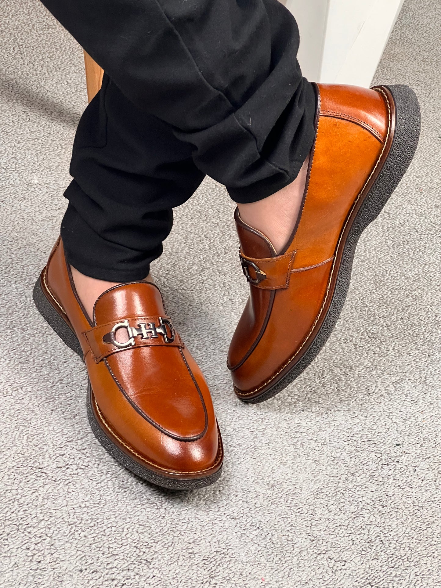 Mocassin en cuir premium – Élégance et confort intemporels