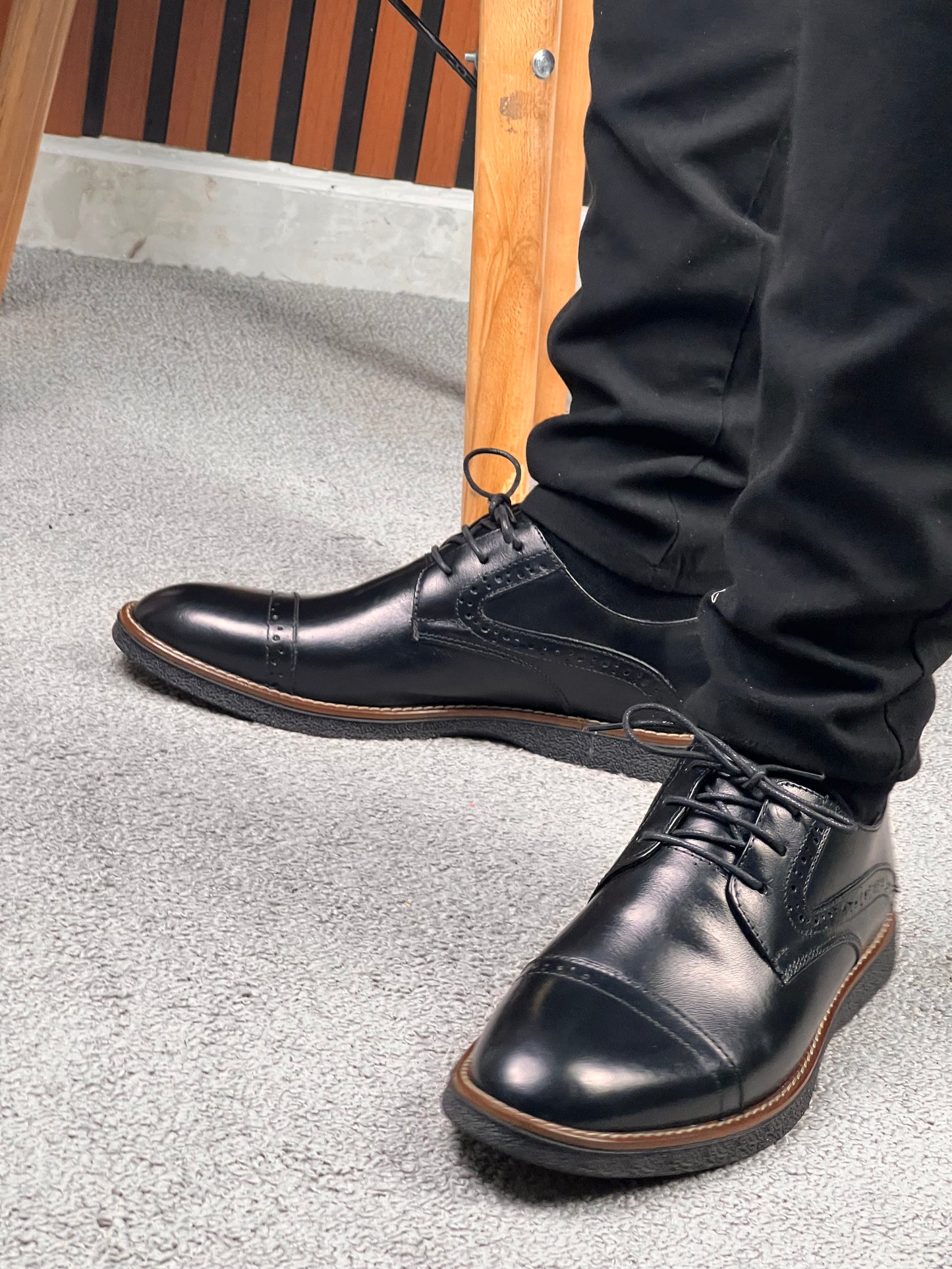 Chaussure en cuir véritable – L’élégance au service du confort