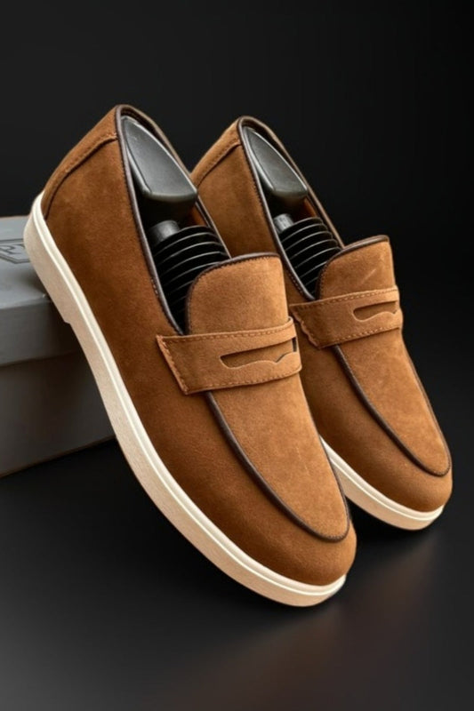 Mocassin TABAC moderne chic_décontracté : (Old Money)